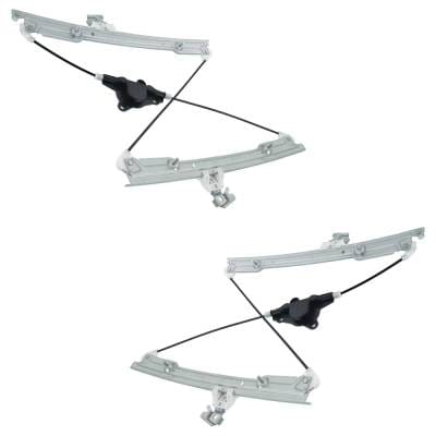 New Front Left And Front Right Window Regulator Compatible With Nissan Maxima Se 6 Cyl 3.5L Maxima thumbnail 6