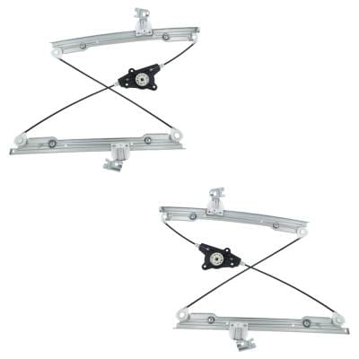 Front Left And Front Right Window Regulator Compatible With Nissan Maxima Se 6 Cyl 3.5L Maxima Sl 6 thumbnail 10