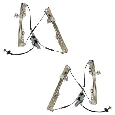 New Front Left And Front Right Window Regulator Compatible With Nissan Murano Sl 6 Cyl 3.5L Murano thumbnail 4
