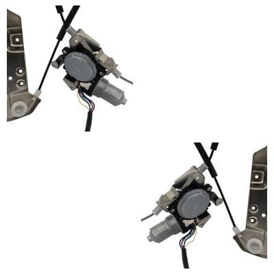 New Front Left And Front Right Window Regulator Compatible With Nissan Murano Sl 6 Cyl 3.5L Murano thumbnail 8