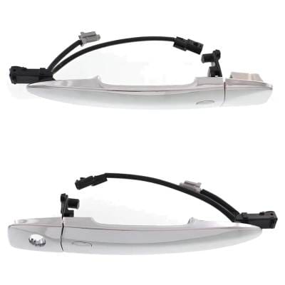 Front Driver And Passenger Side Exterior Door Handle Compatible With 2009-2016 Nissan Maxima Nissan thumbnail 8