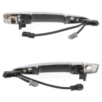 Front Driver And Passenger Side Exterior Door Handle Compatible With 2009-2016 Nissan Murano Nissan thumbnail 10