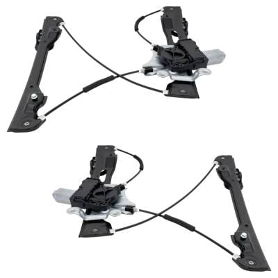 New Front Left And Front Right Window Regulator Compatible With Chevrolet Malibu Limited Lt 4 Cyl thumbnail 8
