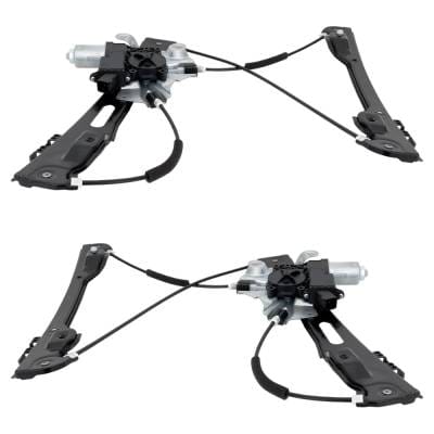 New Front Left And Front Right Window Regulator Compatible With Chevrolet Malibu Limited Ls 4 Cyl thumbnail 10