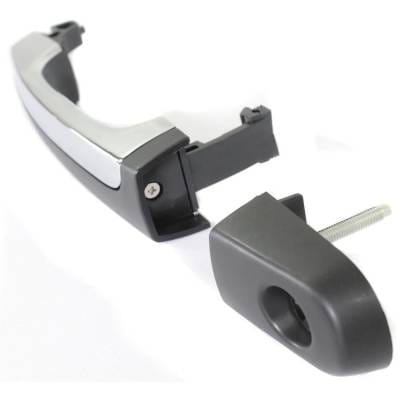 Front Left (Driver Side) Exterior Door Handle Compatible With 2008-2009 Ford Taurus Primed Paintable thumbnail 4