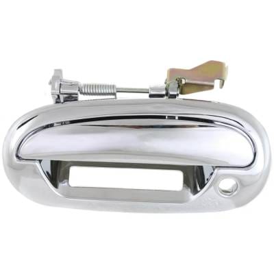 Front Driver Side Exterior Door Handle Compatible With 1997-2004 Ford F-150 Ford Expedition Chrome thumbnail 2