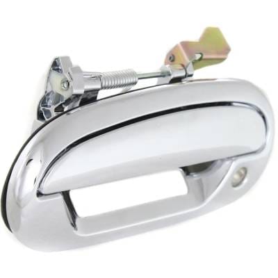 Front Driver Side Exterior Door Handle Compatible With 1997-2004 Ford F-150 Ford Expedition Chrome thumbnail 6
