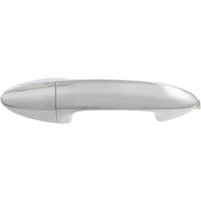 Front Or Rear Driver Side Exterior Door Handle Compatible With 2011-2018 Ford Fiesta Chrome Without thumbnail 2