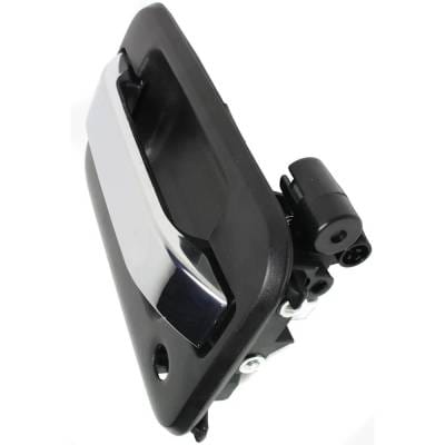 Front Driver Side Exterior Door Handle Compatible With 2004-2022 Ford F-150 Chrome Lever Textured thumbnail 4