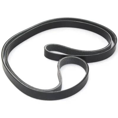 New 6 Rib Drive Belt Compatible With Cadillac Chevrolet Dodge Malibu Base 6 Cyl 3.1L Deville thumbnail 4