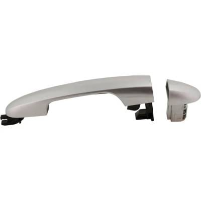 Front Or Rear Driver Side Exterior Door Handle Compatible With 2014-2016 Fiat 500L Silver Without thumbnail 8