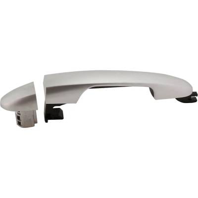 Front Or Rear Driver Side Exterior Door Handle Compatible With 2014-2016 Fiat 500L Silver Without thumbnail 12