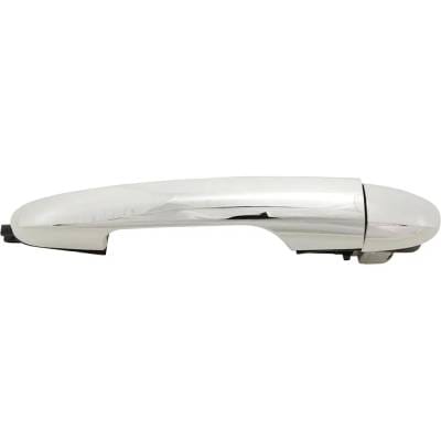 Front Or Rear Driver Side Exterior Door Handle Compatible With 2014-2016 Fiat 500L Chrome Without thumbnail 2