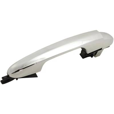 Front Or Rear Driver Side Exterior Door Handle Compatible With 2014-2016 Fiat 500L Chrome Without thumbnail 4