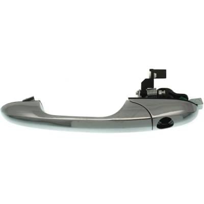 Front Driver Side Exterior Door Handle Compatible With 1957-2019 Fiat 500 Chrome With Key Hole thumbnail 8