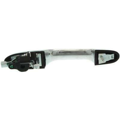 Front Driver Side Exterior Door Handle Compatible With 1957-2019 Fiat 500 Chrome With Key Hole thumbnail 10