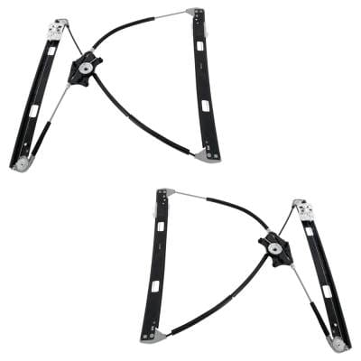 New Front Left And Front Right Window Regulator Compatible With Audi Q7 Tdi 6 Cyl 3.0L 2011 thumbnail 2