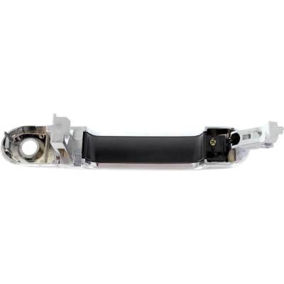 Front Driver Side Exterior Door Handle Compatible With 2007-2012 Nissan Versa Chrome With Key Hole thumbnail 10