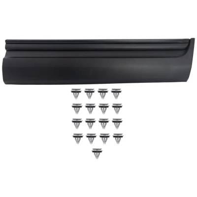 New Left Front Door Molding And Beltlines Compatible With Ford Explorer Xlt 6 Cyl 3.5L Police thumbnail 2