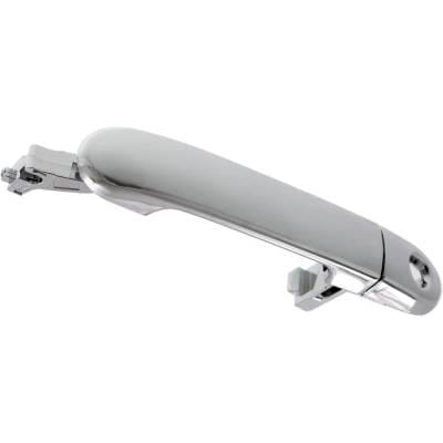 Front Left (Driver Side) Exterior Door Handle Compatible With 2007-2012 Nissan Versa Chrome With Key thumbnail 6
