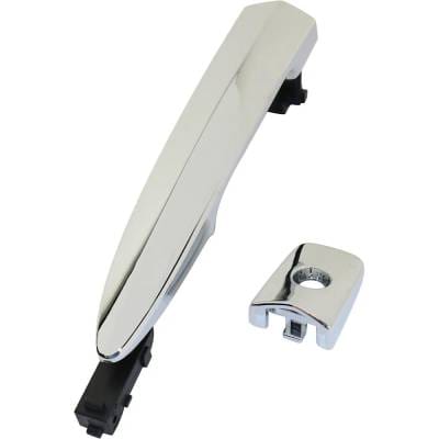 Front Driver Side Exterior Door Handle Compatible With 2009-2017 Nissan Murano Nissan Leaf Chrome thumbnail 6