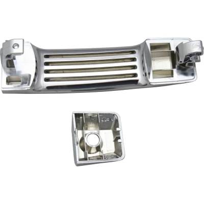 Front Driver Side Exterior Door Handle Compatible With 2004-2015 Nissan Pathfinder Nissan Titan thumbnail 10