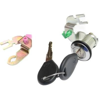 New Silver Door Lock Cylinder Compatible With Nissan Pickup Xe 6 Cyl 3.0L D21 Xe 6 Cyl 3.0L D21 Base thumbnail 8