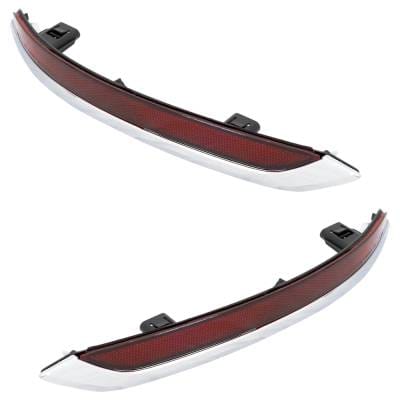 New Rear Left And Rear Right Bumper Reflector Compatible With Acura Tlx Base 4 Cyl 2.4L Tlx Sh-Awd 6 thumbnail 6