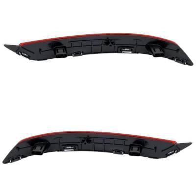 New Rear Left And Rear Right Bumper Reflector Compatible With Acura Tlx Base 6 Cyl 3.5L Tlx Sh-Awd 6 thumbnail 8