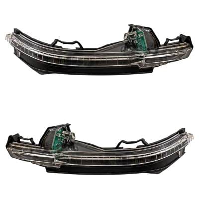 New Pair Of Mirror Turn Signal Light Compatible With Audi Sq5 Progressiv 6 Cyl 3.0L Q5 Titanium thumbnail 2