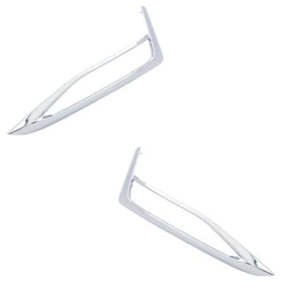 New Pair Of Grille Trim Compatible With Bmw 530I Xdrive Base 4 Cyl 2.0L 530E Xdrive Base 4 Cyl 2.0L thumbnail 4