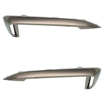 New Pair Of Grille Trim Compatible With Bmw 740E Xdrive Iperformance 750I Xdrive Base 2016-2019 By thumbnail 8