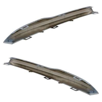 New Left Lower And Right Lower Grille Trim Compatible With Bmw 330E Base 328D Xdrive Base 2016-2019 thumbnail 12