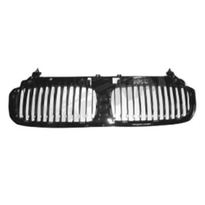 Black Grille Assembly Compatible With Bmw 745I Base 8 Cyl 4.4L 745Li Base 8 Cyl 4.4L 2002-2005 By thumbnail 2