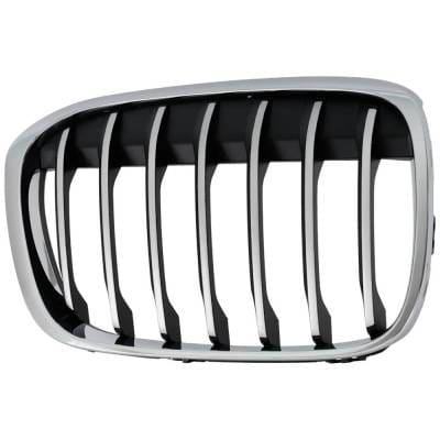 New Chrome Grille Assembly Compatible With Bmw X1 Sdrive28i 4 Cyl 2.0L X1 Xdrive28i 4 Cyl 2.0L thumbnail 6