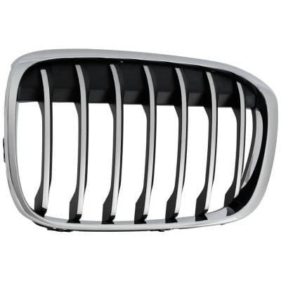New Chrome Grille Assembly Compatible With Bmw X1 Sdrive28i 4 Cyl 2.0L X1 Xdrive28i 4 Cyl 2.0L thumbnail 6