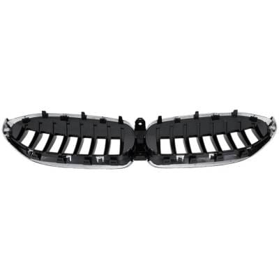 New Chrome Grille Assembly Compatible With Bmw 330I Base 4 Cyl 2.0L 330I Xdrive Base 4 Cyl 2.0L thumbnail 10