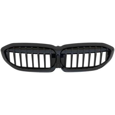New Black Grille Assembly Compatible With Bmw 330I Base 4 Cyl 2.0L 330I Xdrive Base 4 Cyl 2.0L thumbnail 4