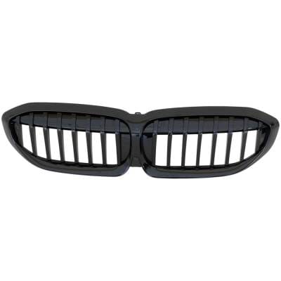 New Black Grille Assembly Compatible With Bmw 330I Base 4 Cyl 2.0L 330I Xdrive Base 4 Cyl 2.0L thumbnail 2