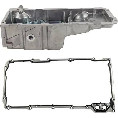 New Aluminum Oil Pan Compatible With Chevrolet Gmc Isuzu Express 3500 Base 8 Cyl 4.8L W4500 thumbnail 8
