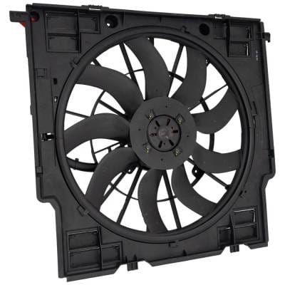 New Brushless Motor Cooling Fan Assembly Compatible With Bmw X3 Sdrive30i 4 Cyl 2.0L X3 Xdrive30e 4 thumbnail 4