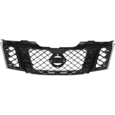 New Chrome Shell Grille Assembly Compatible With Nissan Pathfinder Se Off-Road 6 Cyl 4.0L Pathfinder thumbnail 10