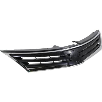 New Chrome Insert Grille Assembly Compatible With Nissan Versa Sl 4 Cyl 1.8L Versa S 4 Cyl 1.8L thumbnail 6