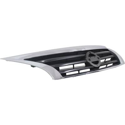 New Chrome Shell Grille Assembly Compatible With Nissan Altima S 4 Cyl 2.5L Altima Base 4 Cyl 2.5L thumbnail 6