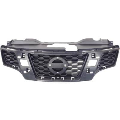 New Black Grille Assembly Compatible With Nissan Nv200 Sv 4 Cyl 2.0L Nv200 Taxi 4 Cyl 2.0L Nv200 S 4 thumbnail 2
