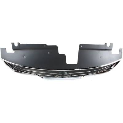New Chrome Shell Grille Assembly Compatible With Nissan Altima Sl 4 Cyl 2.5L Altima Hybrid 4 Cyl thumbnail 10