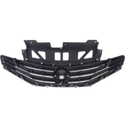 New Gray Grille Assembly Compatible With Nissan Versa Note S 4 Cyl 1.6L Versa Note Sl 4 Cyl 1.6L thumbnail 10