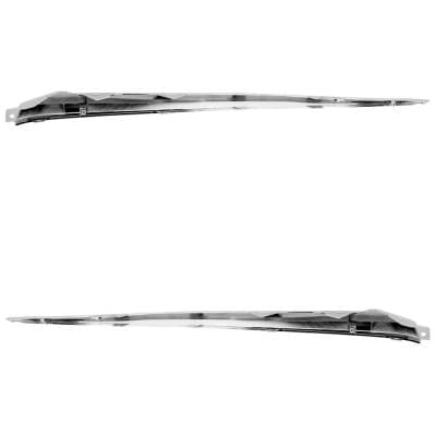 New Pair Of Grille Trim Compatible With Honda Accord Lx Accord Hybrid Touring 2021-2022 By thumbnail 8