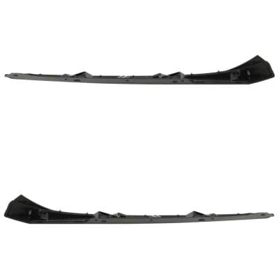 New Pair Of Grille Trim Compatible With Honda Civic Sport Civic Lx 2017-2021 By Ho1212124 Ho1213124 thumbnail 2