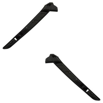 New Pair Of Grille Trim Compatible With Honda Ridgeline Rtl-T 6 Cyl 3.5L Ridgeline Lx 6 Cyl 3.5L thumbnail 4